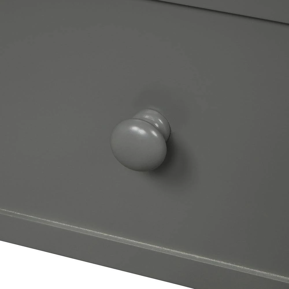 Gray Stairway Twin over Full Bunk Bed with Drawer, Storage and Guard Rail for Bedroom, Dorm, for Adults by GODEER - Image 11