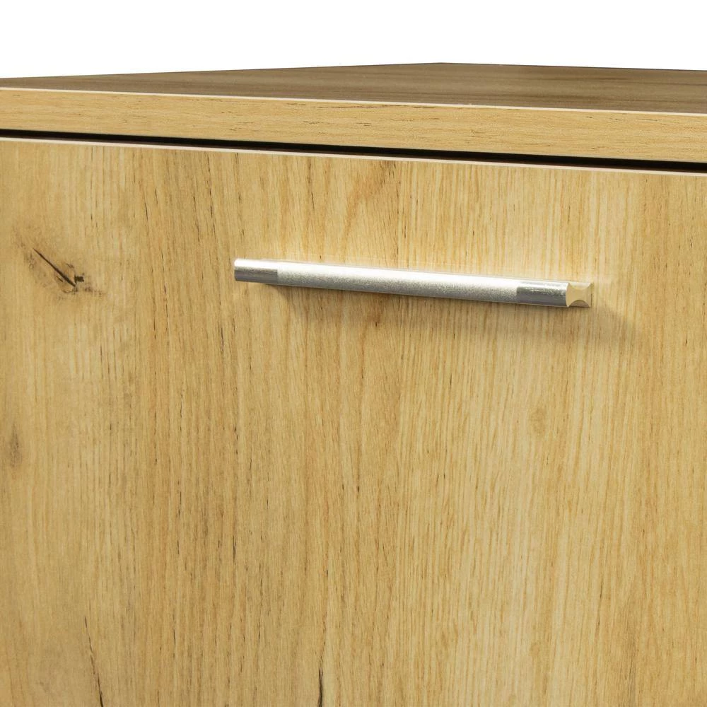 63.00 in. Oak TV Stand Fits TV's up to 70 in. with Latest Design Storage by GODEER - Image 8